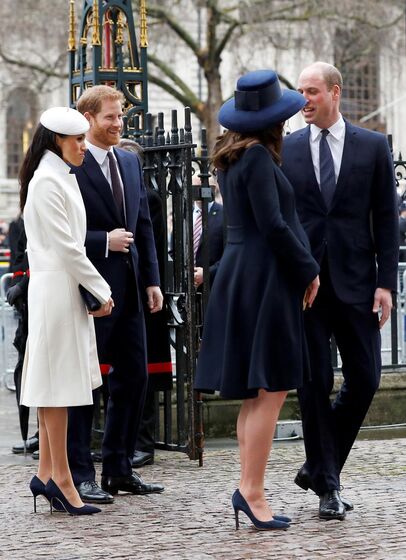 Meghan Markle, Príncipe Harry, Kate Middleton, William, Isabel II, evento oficial 