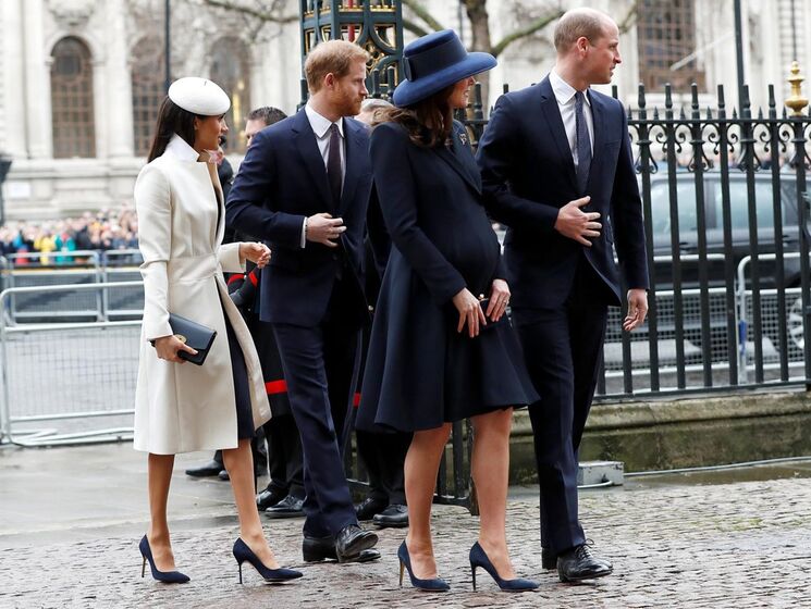 Meghan Markle, Príncipe Harry, Kate Middleton, William, Isabel II, evento oficial 