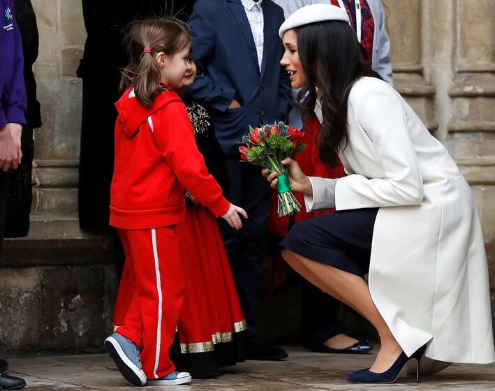 Meghan Markle, Príncipe Harry, Kate Middleton, William, Isabel II, evento oficial 