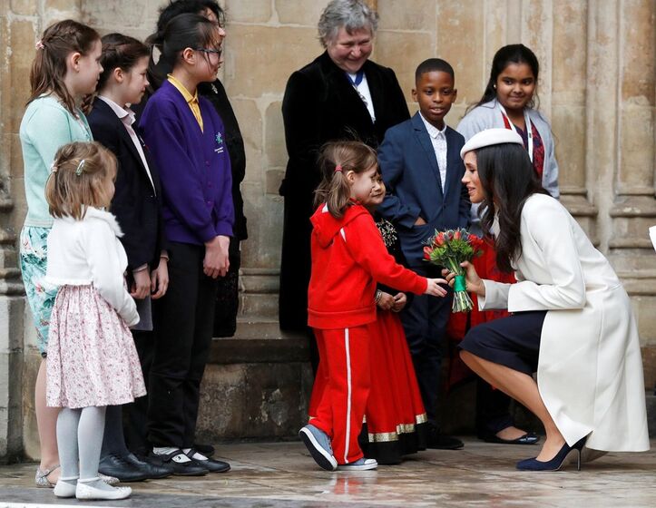 Meghan Markle, Príncipe Harry, Kate Middleton, William, Isabel II, evento oficial 