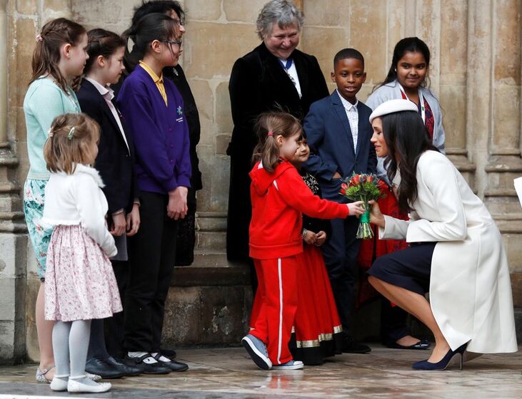 Meghan Markle, Príncipe Harry, Kate Middleton, William, Isabel II, evento oficial 