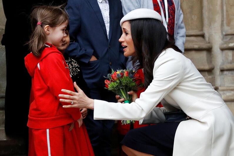 Meghan Markle, Príncipe Harry, Kate Middleton, William, Isabel II, evento oficial 