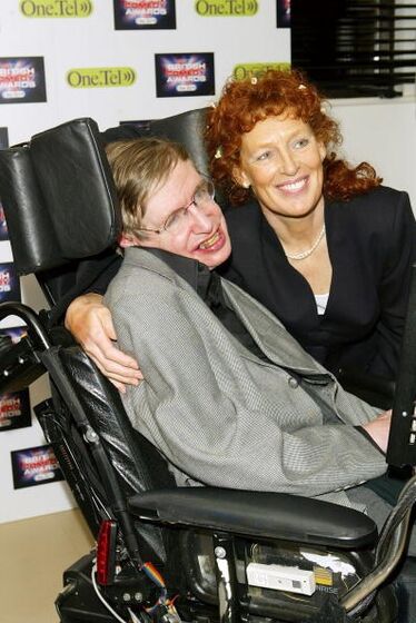Stephen Hawking e Elaine Mason