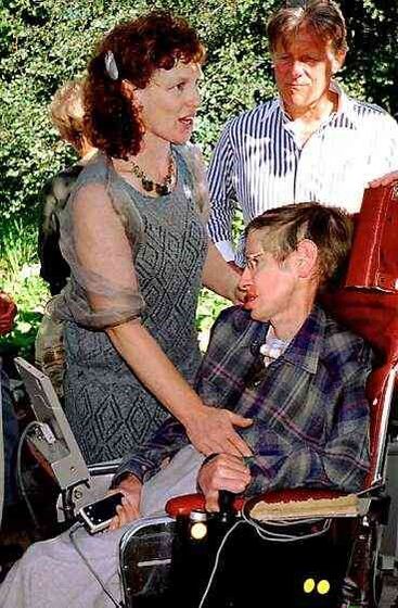 Stephen Hawking e Elaine Mason