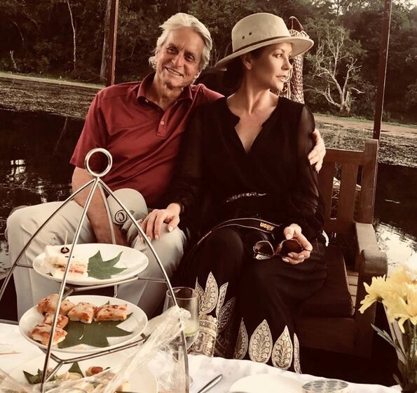 Catherine Zeta Jones, Michael Douglas