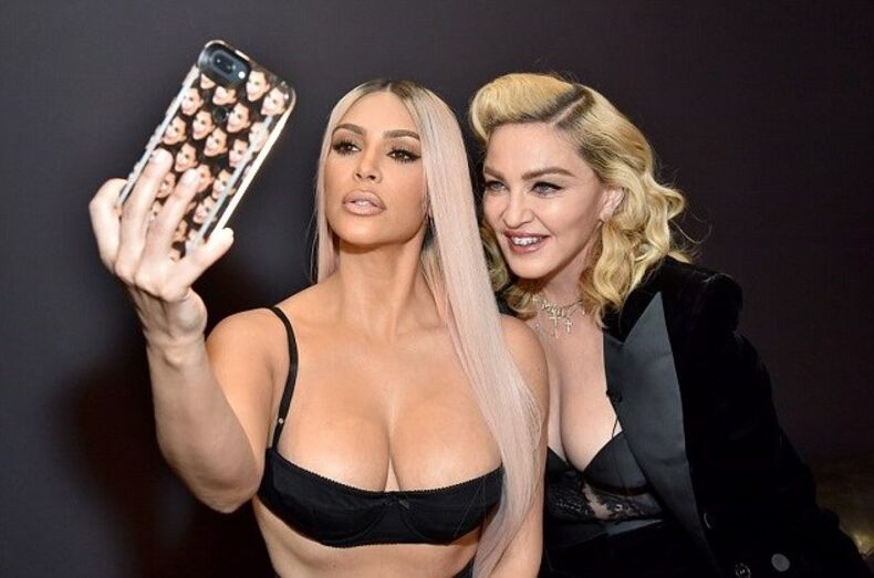 Kim Kardashian, Madonna 