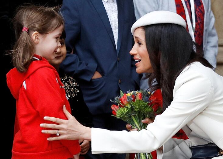 Meghan Markle, Príncipe Harry, Kate Middleton, William, Isabel II, evento oficial 