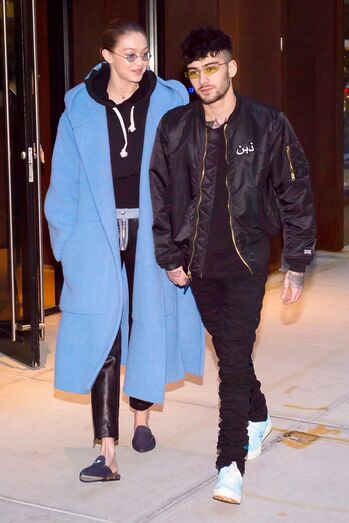 gigi hadid, zayn malik