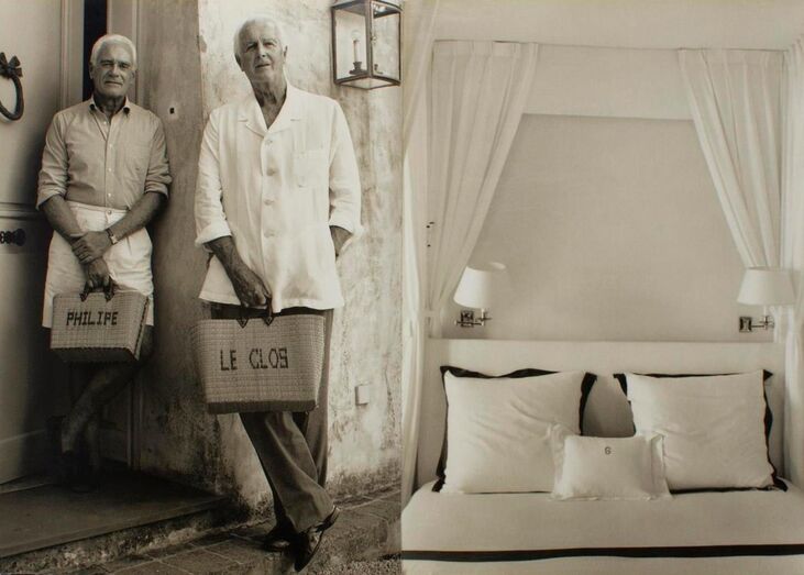 Hubert de Givenchy e Philippe Venet