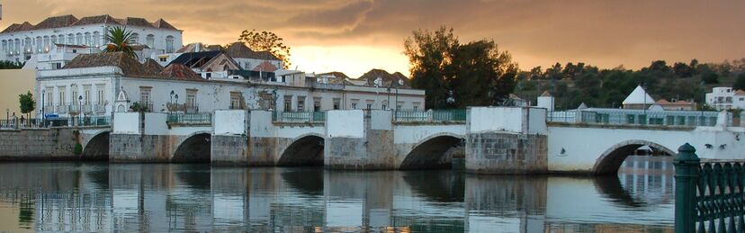 ponte, tavira, algarve