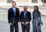 Marcelo Rebelo de Sousa, Felipe, Letizia, Reis de Espanha  