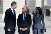 Marcelo Rebelo de Sousa, Felipe, Letizia, Reis de Espanha  