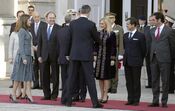 Marcelo Rebelo de Sousa, Felipe, Letizia, Reis de Espanha  