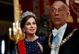 Letizia, marcelo rebelo de sousa e felipe VI