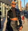 Sharam Diniz, modelo, visual, mudança