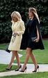 brigitte macron, melania trump