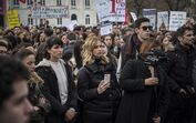 atores, cultura, manifestação, rossio, sara prata