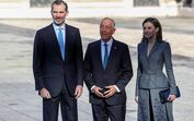 Marcelo Rebelo de Sousa, Felipe, Letizia, Reis de Espanha  