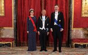 Letizia, marcelo rebelo de sousa e felipe VI