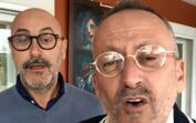 Goucha e Rui mostram copo de água especial
