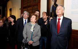 Ex-presidentes comovidos com exposição no Palácio de São Bento