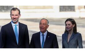 Marcelo Rebelo de Sousa desvenda detalhe sobre infanta Sofia em Lisboa durante almoço com Felipe e Letizia