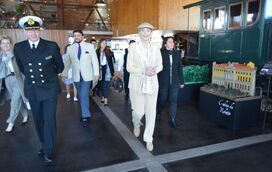 A visita da princesa Michael de Kent a Portugal