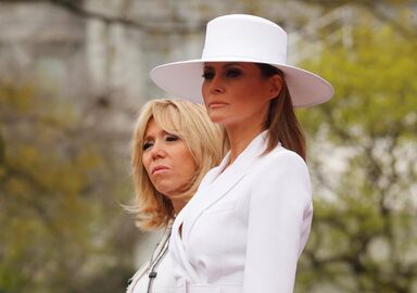 Melania Trump ou Brigitte Macron: quem venceu a batalha de estilo? -  Flashes - FLASH!