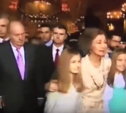 Polémica: Letizia e rainha Sofia trocam 'mimos' azedos em público