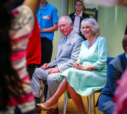 A divertida viagem de Camilla e Carlos pela Austrália