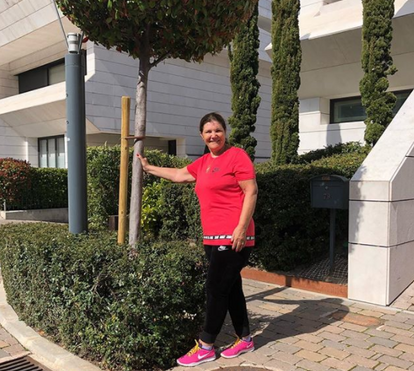 Dolores Aveiro, estrela internacional. Agora está a trabalhar no Brasil