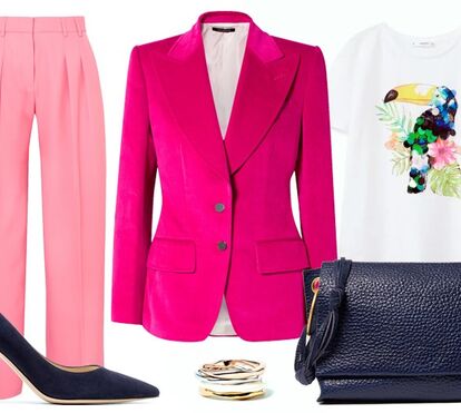 Blazer de veludo... ainda é possível