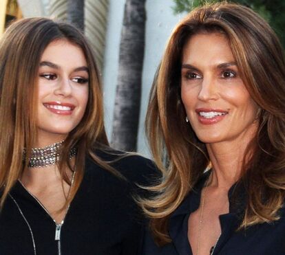 Alarme: Cindy Crawford criticada pela magreza extrema da filha