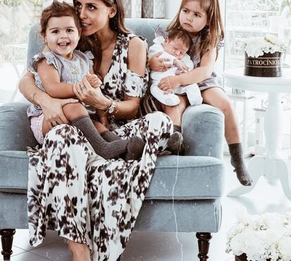 Primeiras imagens do batizado da filha de Carolina Patrocínio