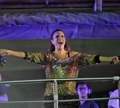 Ivete Sangalo dá show inédito em Salvador 
