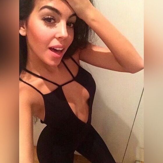 georgina rodríguez, nua, sensual, despida, sexy, cristiano ronaldo