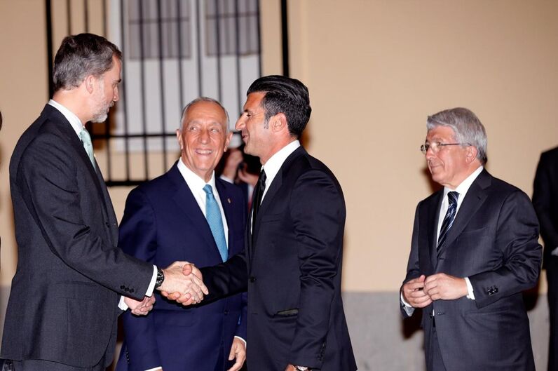 Helen Svedin, Luís Figo 