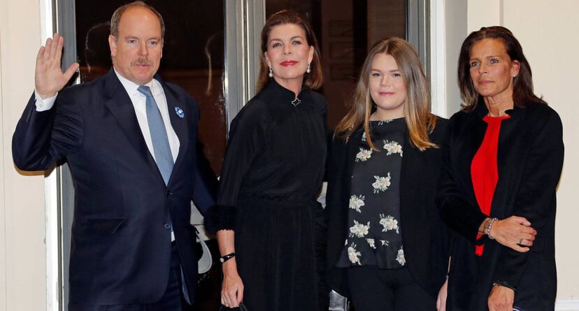 Alberto II do Mónaco, Princesa Caroline, Stephanie de Mónaco