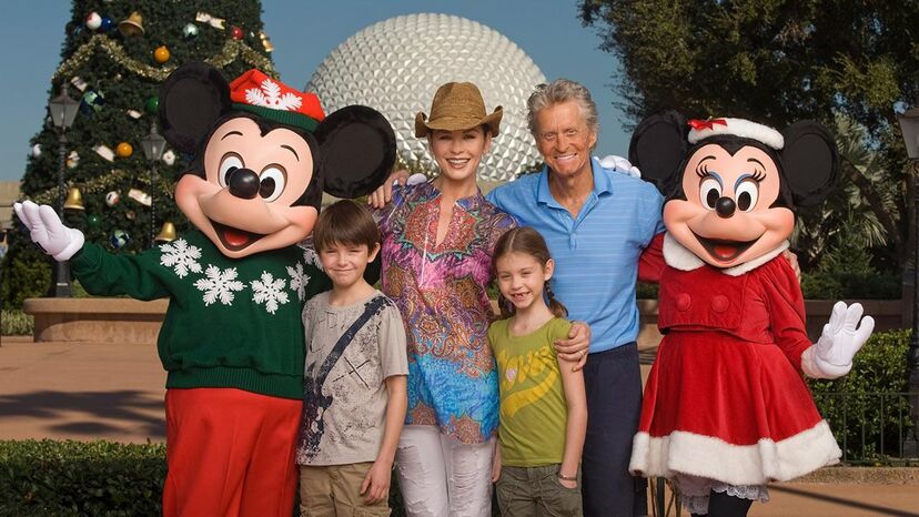 Catherine Zeta-Jones, Michael Douglas, carys Douglas
