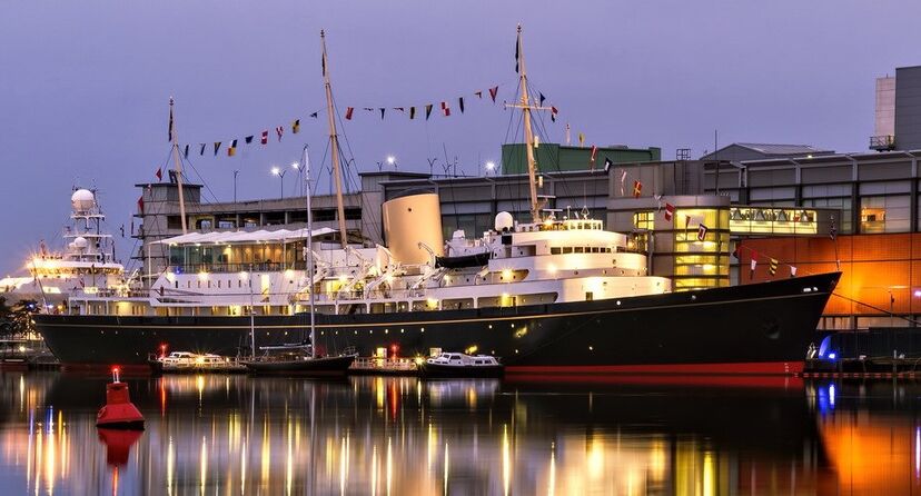 casais reais, divórcio, Royal Yacht Britannia