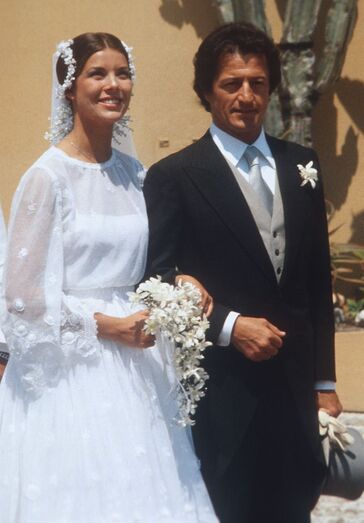 princesa Carolina do Mónaco e Philippe Junot