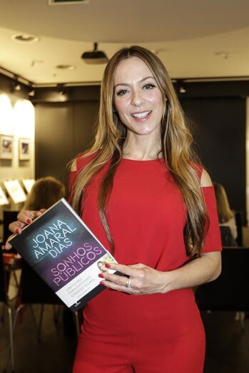 Lançamento de livro de Joana Amaral Dias 