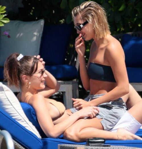 Hailey Baldwin, Bella Hadid