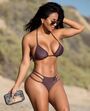 biquíni, modelos, praia, verão