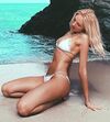 biquíni, modelos, praia, verão