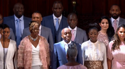 casamento real, constrangedor, pastor, gospel, afro-americano, realeza