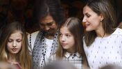 Letizia e Sofia de Espanha