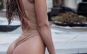 biquíni, modelos, praia, verão