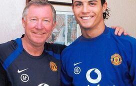 Cristiano tem o coração nas mãos por causa do estado de saúde crítico de Alex Ferguson: "Sê forte, meu querido amigo"