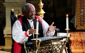 Quem é o bispo, descendente de escravos, que roubou todas as atenções no casamento real